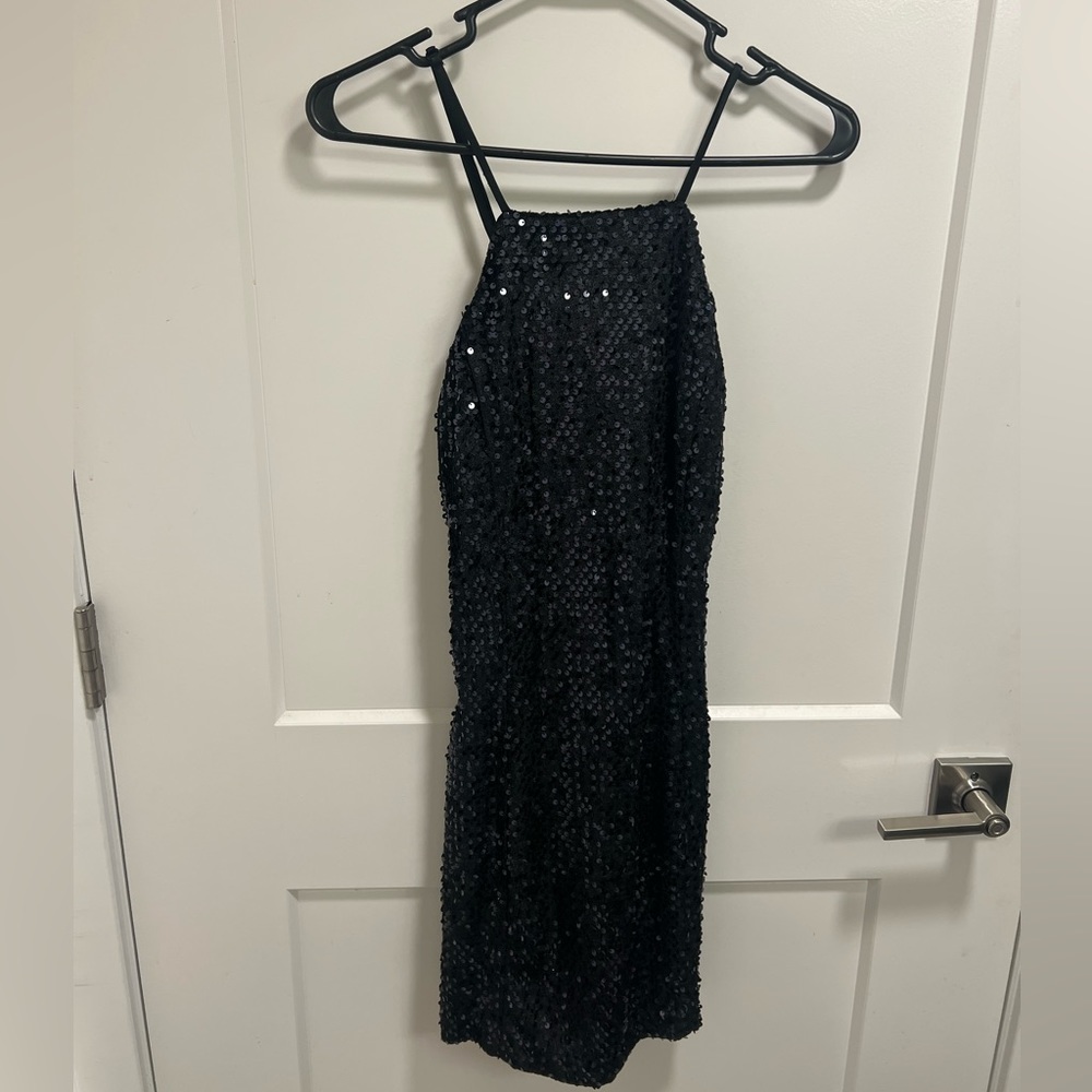 Express sequin dress